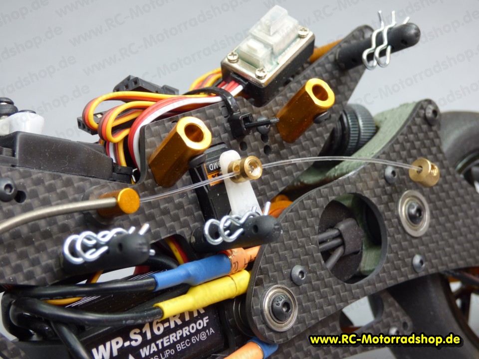 Z-218B: Motorradmodell Z-218B im Maßstab 1:8 von ZH-Racing (inkl. Brushless-Set + 2 Servos) Z-218B